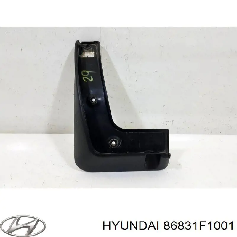 86831F1001 Hyundai/Kia Бризговики крила