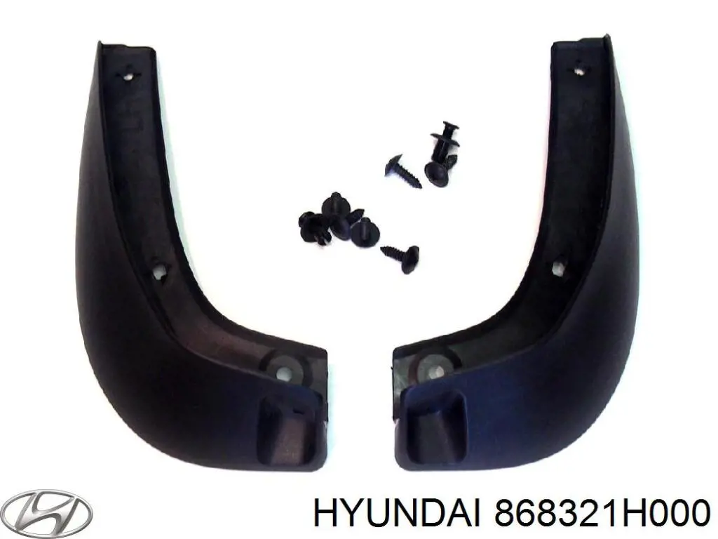 Бризковики передній, правий Hyundai/Kia 868321H000 ціна, від 20.90 USD