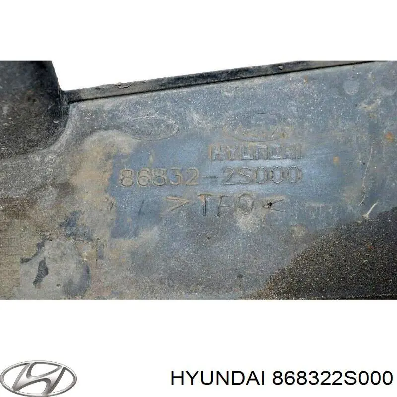 Бризковики передній, правий Hyundai/Kia 868322S000 ціна, від 12.71 USD