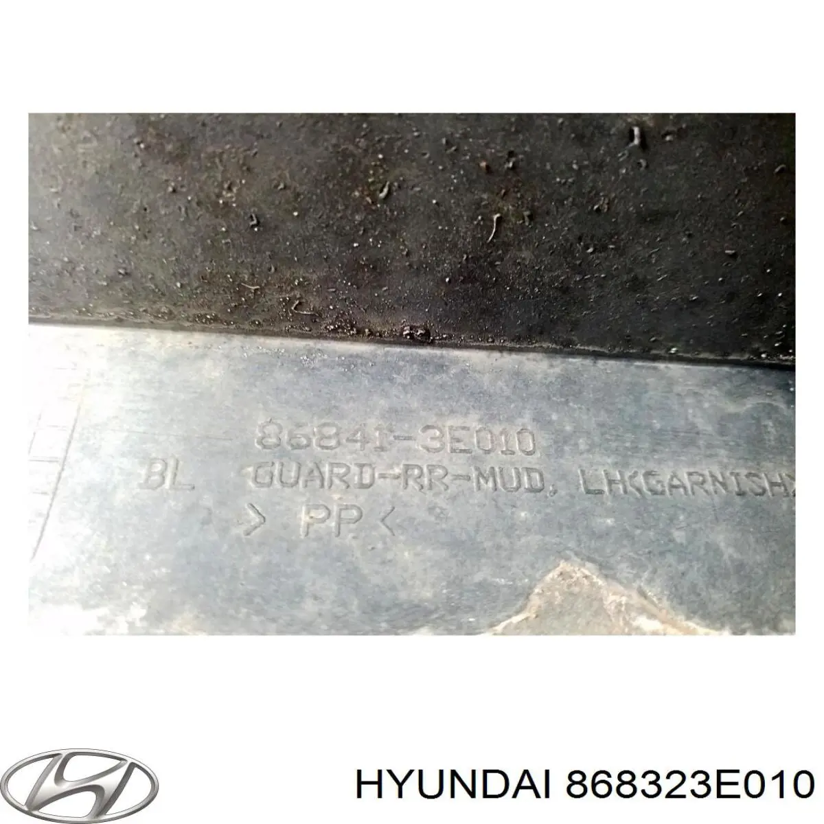 Бризковики передній, правий Hyundai/Kia 868323E010 ціна, від 5.58 USD