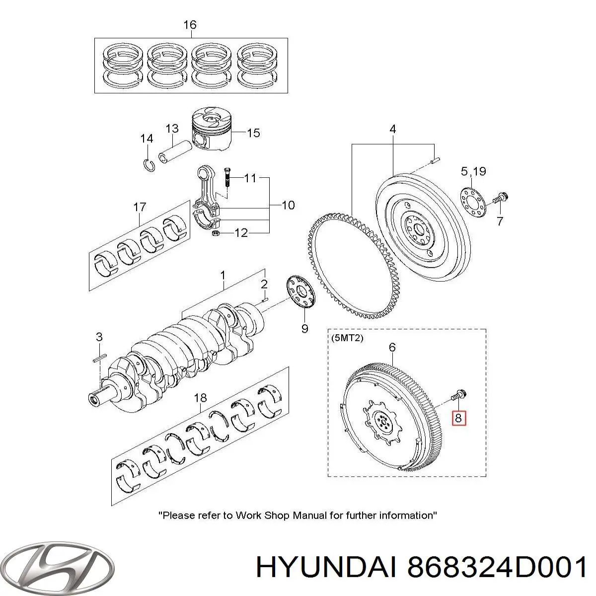 Бризковики передній, правий Hyundai/Kia 868324D001 ціна, від 18.77 USD