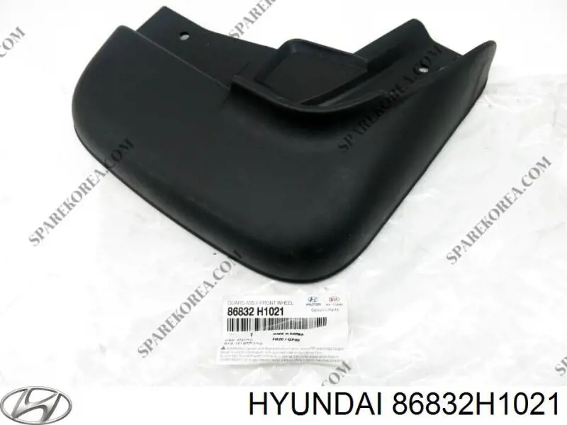 Бризковики передній, правий Hyundai/Kia 86832H1021 ціна, від 8.72 USD