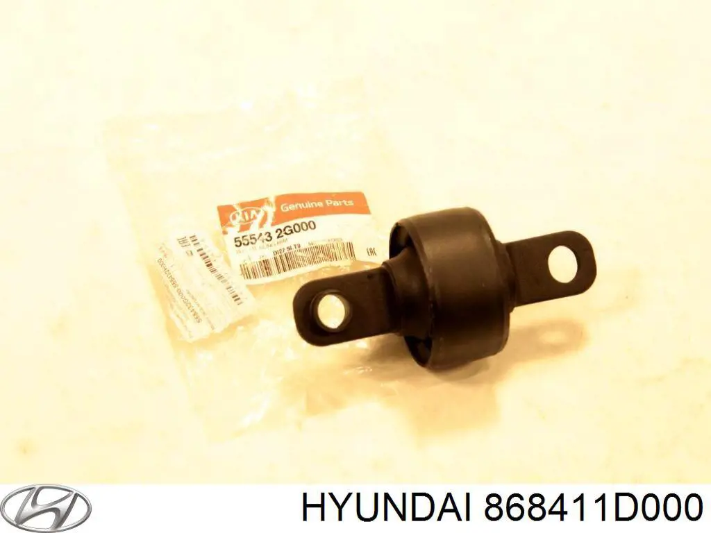 868411D000 Hyundai/Kia Бризговик задній, лівий