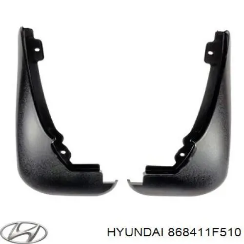 Купити 868411F510 Hyundai/Kia Бризковики задній, лівий
