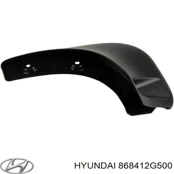 Бризковики задній, лівий Hyundai/Kia 868412G500 ціна, від 22.40 USD