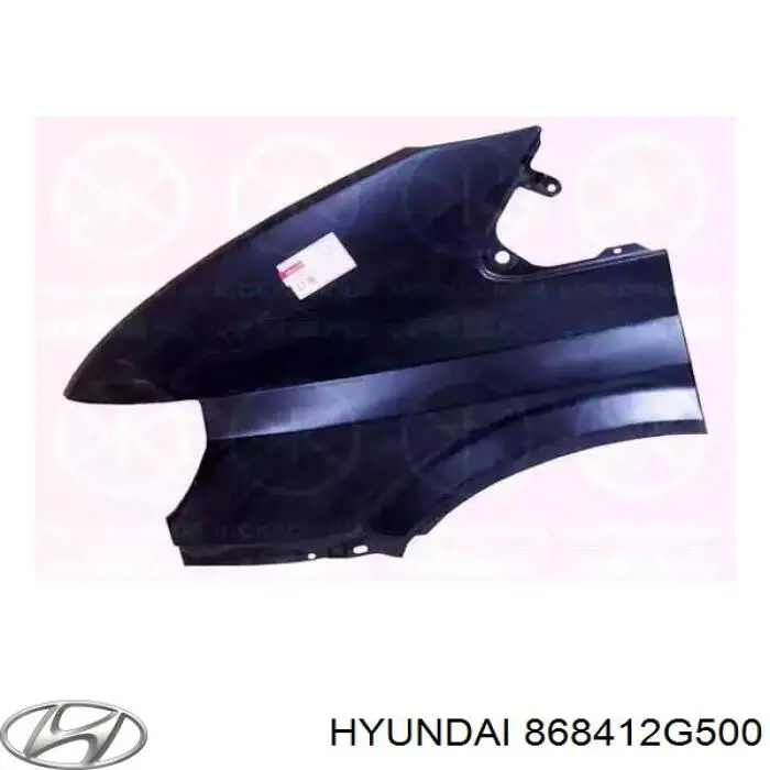 Купити 868412G500 Hyundai/Kia Бризковики задній, лівий