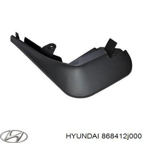 868412J000 Hyundai/Kia Бризговик задній, лівий