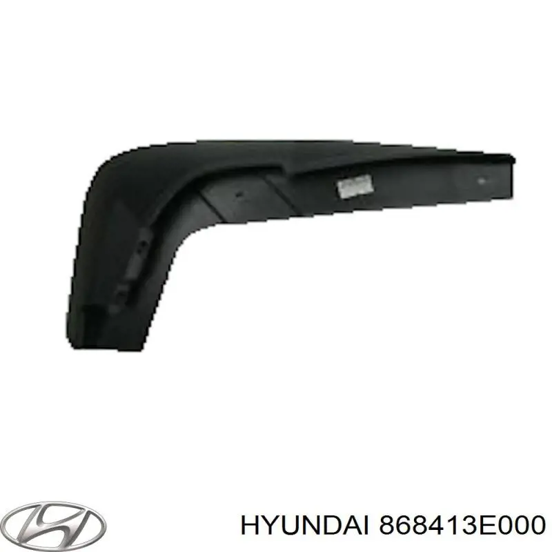 868413E000 Hyundai/Kia Бризговик задній, лівий