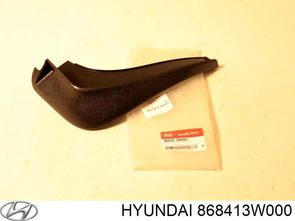 Бризковики задній, лівий Hyundai/Kia 868413W000 ціна, від 11.40 USD