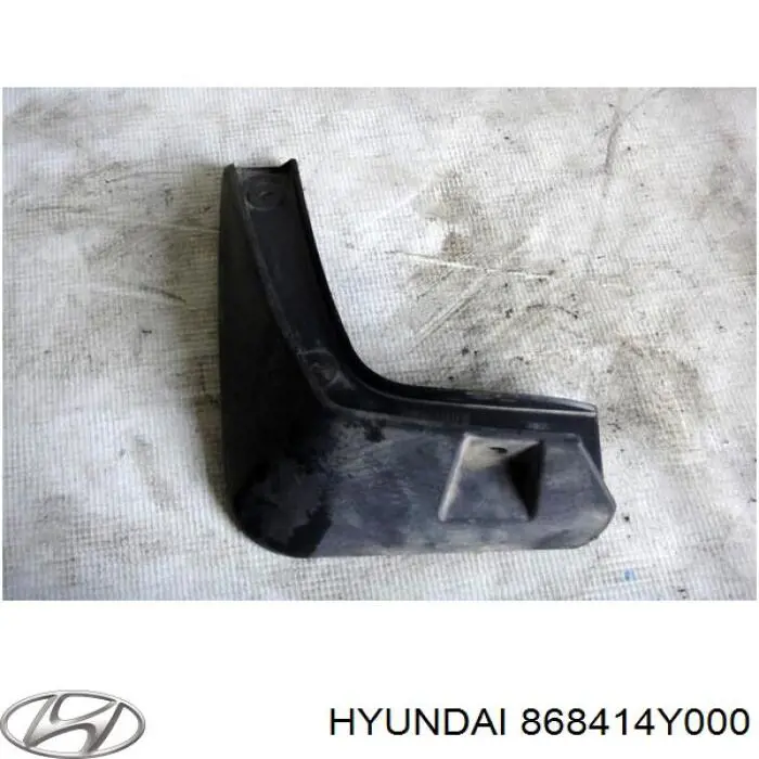868414Y000 Hyundai/Kia Бризговик задній, лівий
