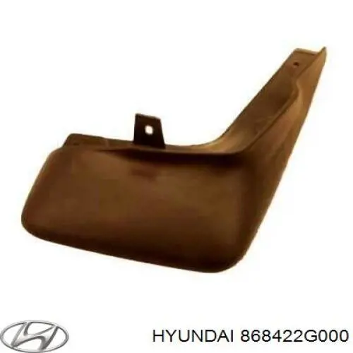 Бризковики задній, правий Hyundai/Kia 868422G000 ціна, від 5.07 USD