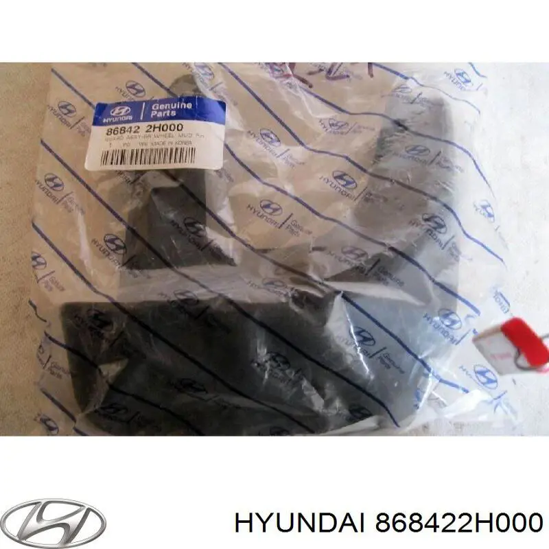 Бризковики задній, правий Hyundai Elantra (HD) (Хендай Елантра)