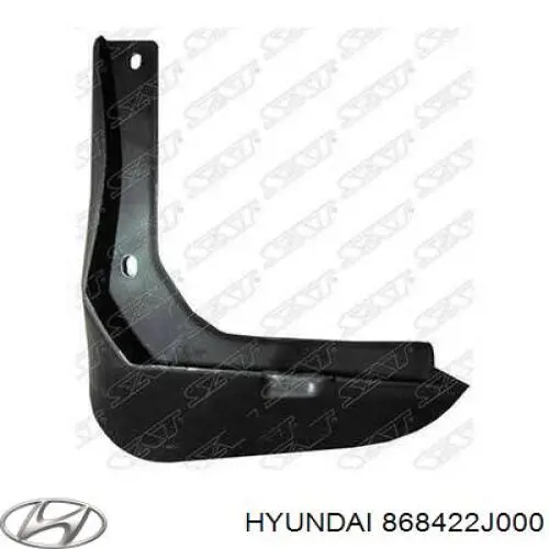 Бризковики задній, правий Hyundai/Kia 868422J000 ціна, від 22.74 USD