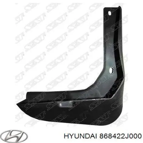 Бризковики задній, правий 868422J000 Hyundai/Kia