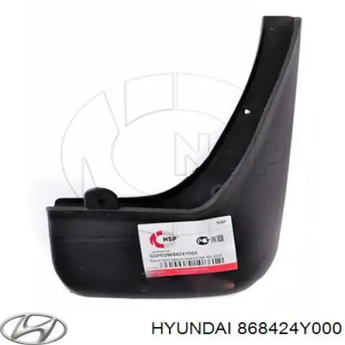 Бризковики задній, правий Hyundai/Kia 868424Y000 ціна, від 34.91 USD