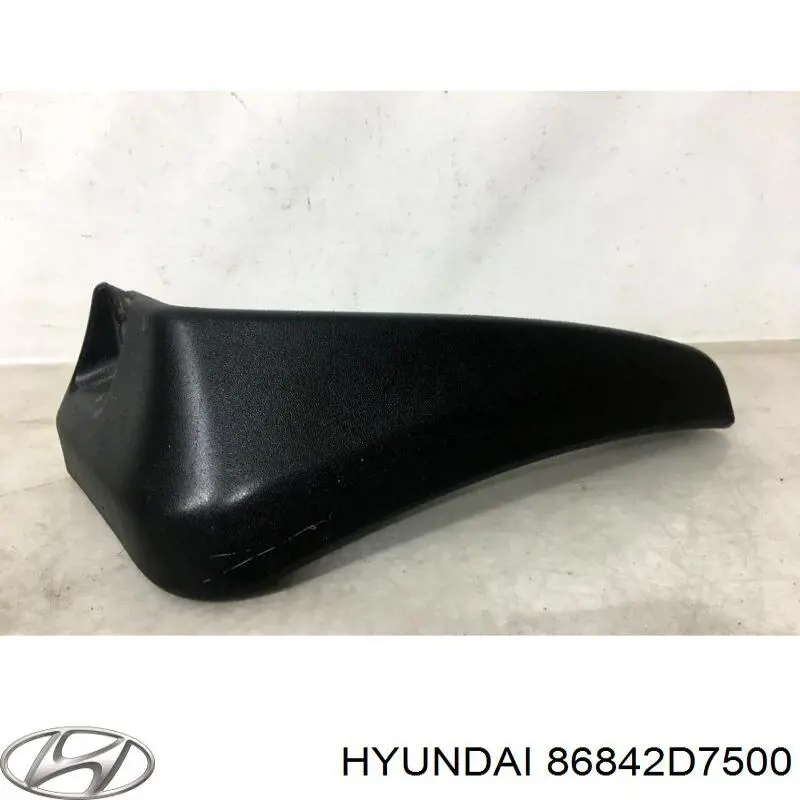 86842D7500 Hyundai/Kia Бризговик задній, правий