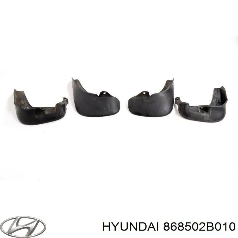 Бризковики передній, лівий Hyundai Santa Fe 2 (CM) (Хендай Санта фе)