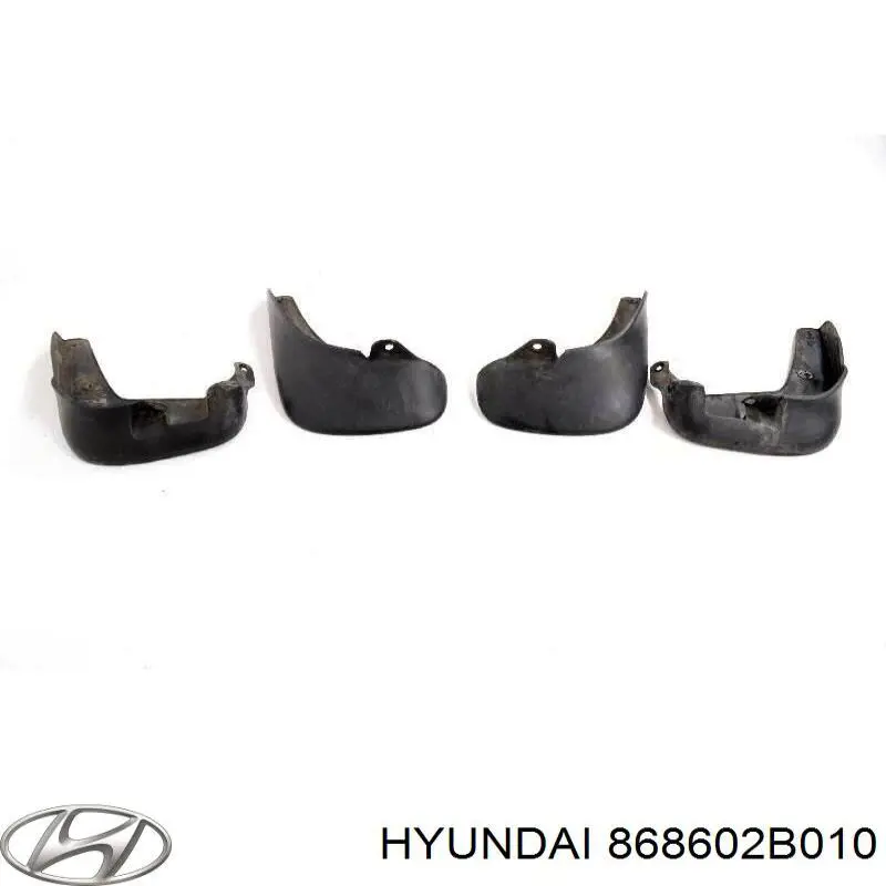 Купити 868602B010 Hyundai/Kia Бризковики передній, правий