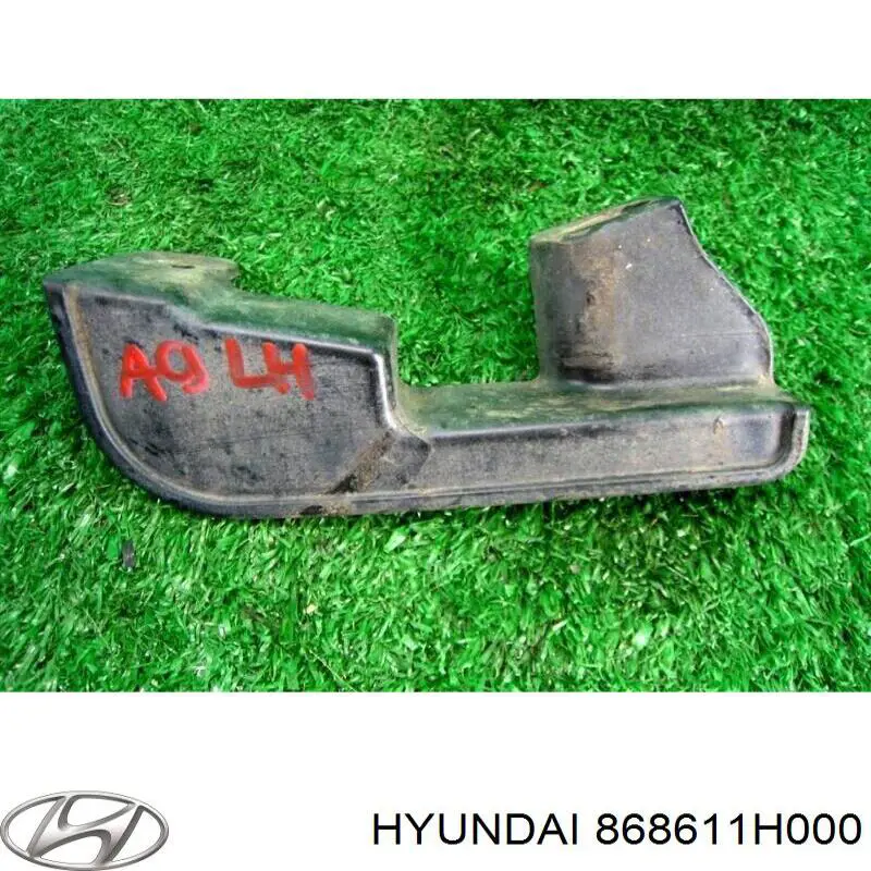 868611H000 Hyundai/Kia щиток брудозахисний заднього крила, передній лівий