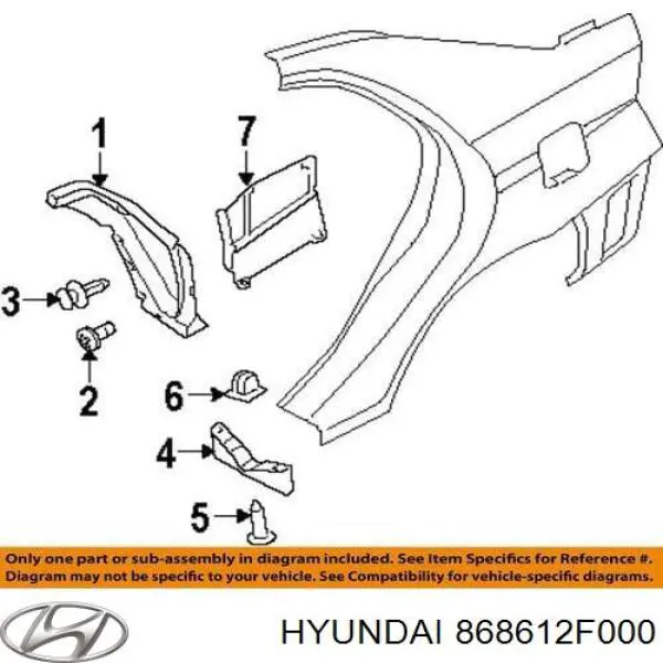  868612F000 Hyundai/Kia