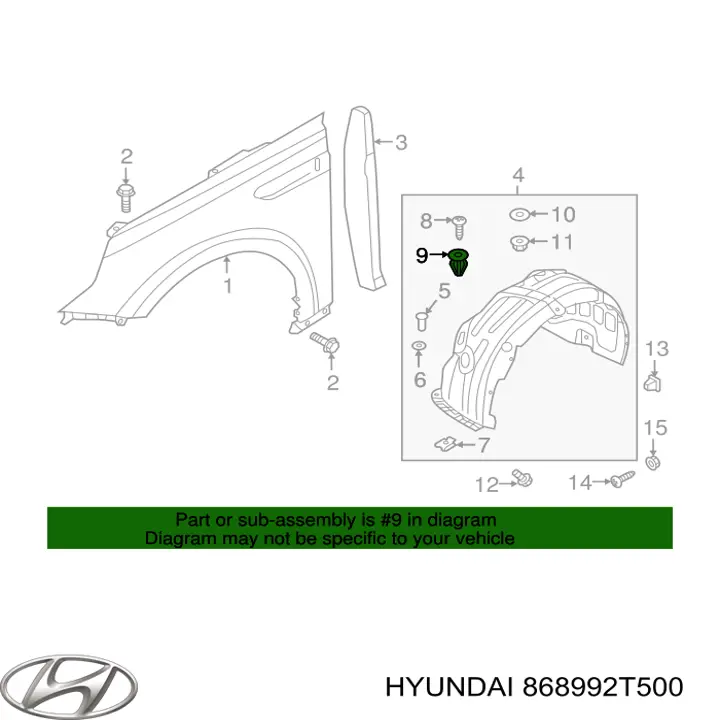 868992T500 Hyundai/Kia 