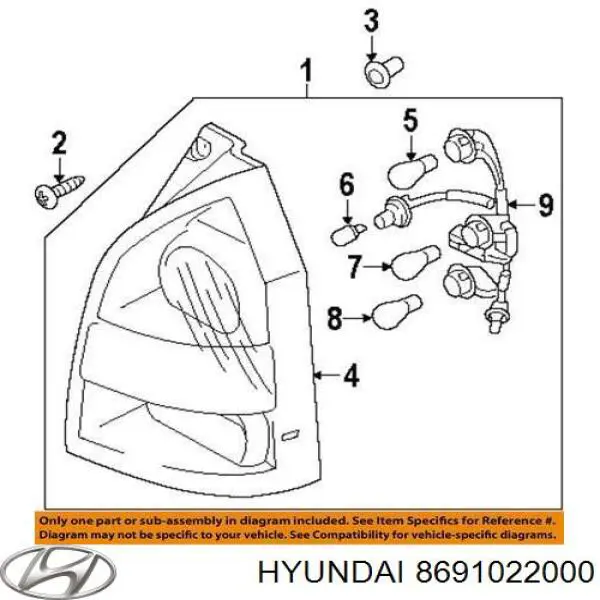 Купити 8691022000 Hyundai/Kia 