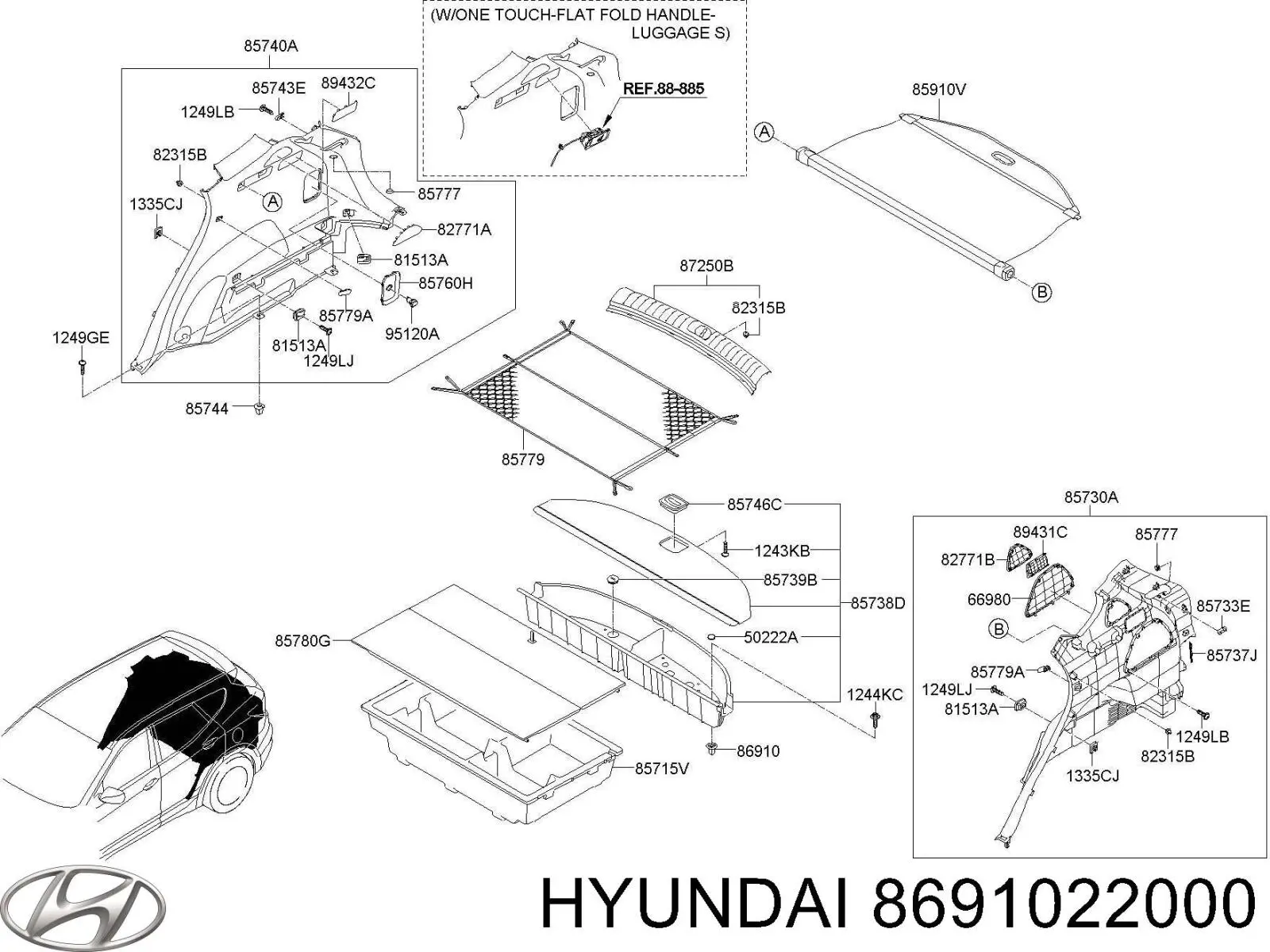  Hyundai/Kia 8571422000 ціна, від 0.76 USD