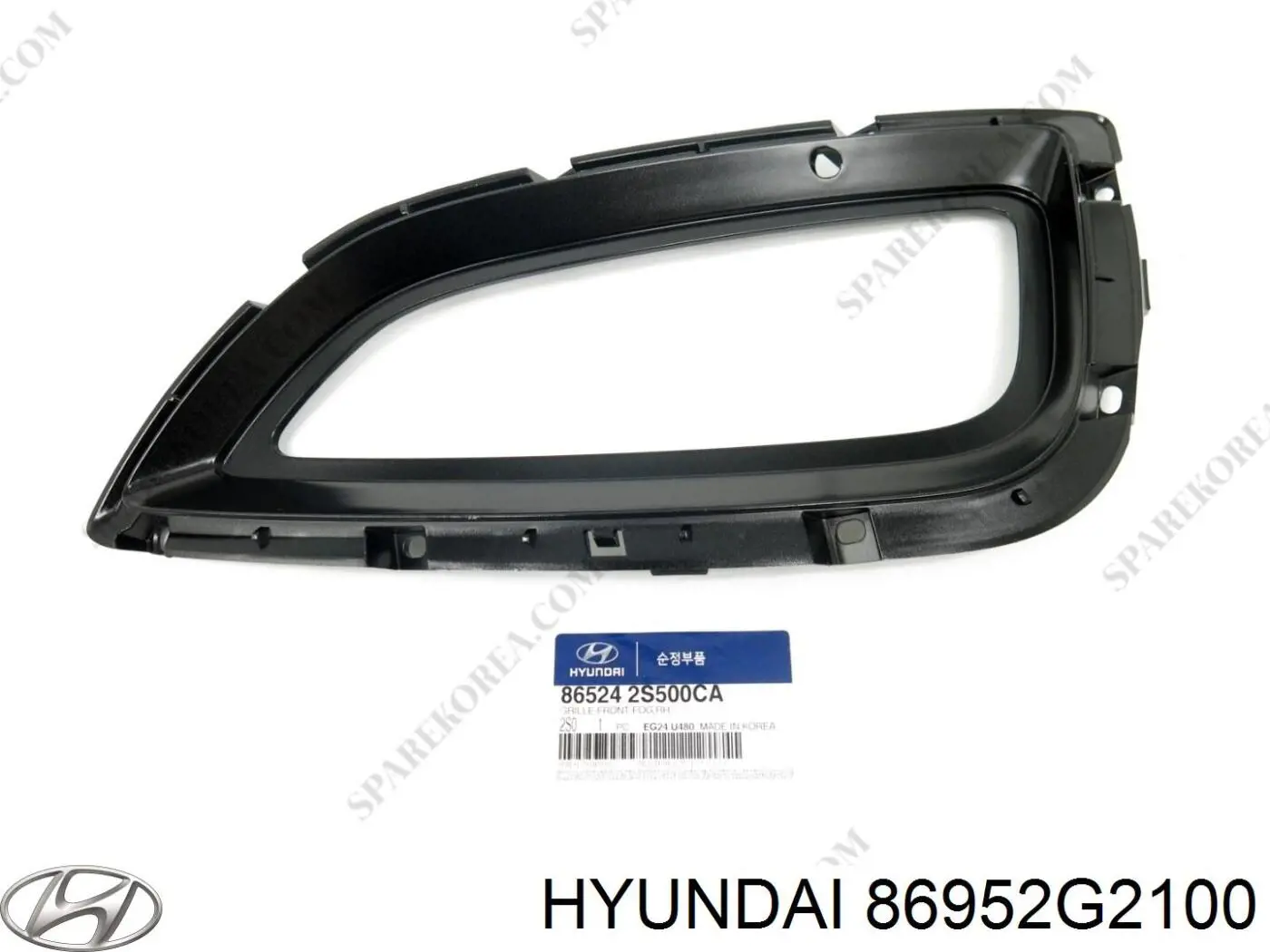 Жалюзі радіатора охолодження Hyundai/Kia 86952G2100 ціна, від 178.36 USD