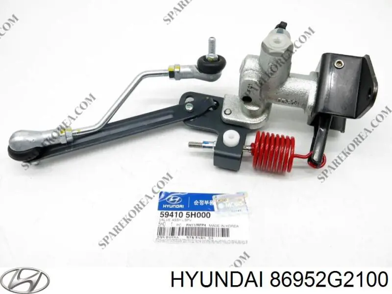 Купити 86952G2100 Hyundai/Kia Жалюзі радіатора охолодження