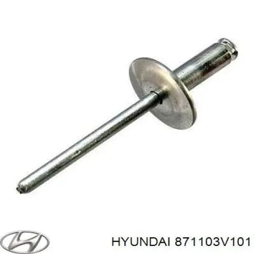 871103V101 Hyundai/Kia Заднє вікно