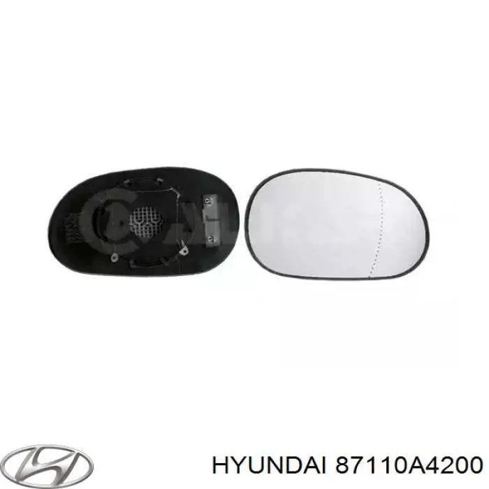 Скло третіх/п'ятих дверей Hyundai/Kia 87110A4200 ціна, від 120.49 USD