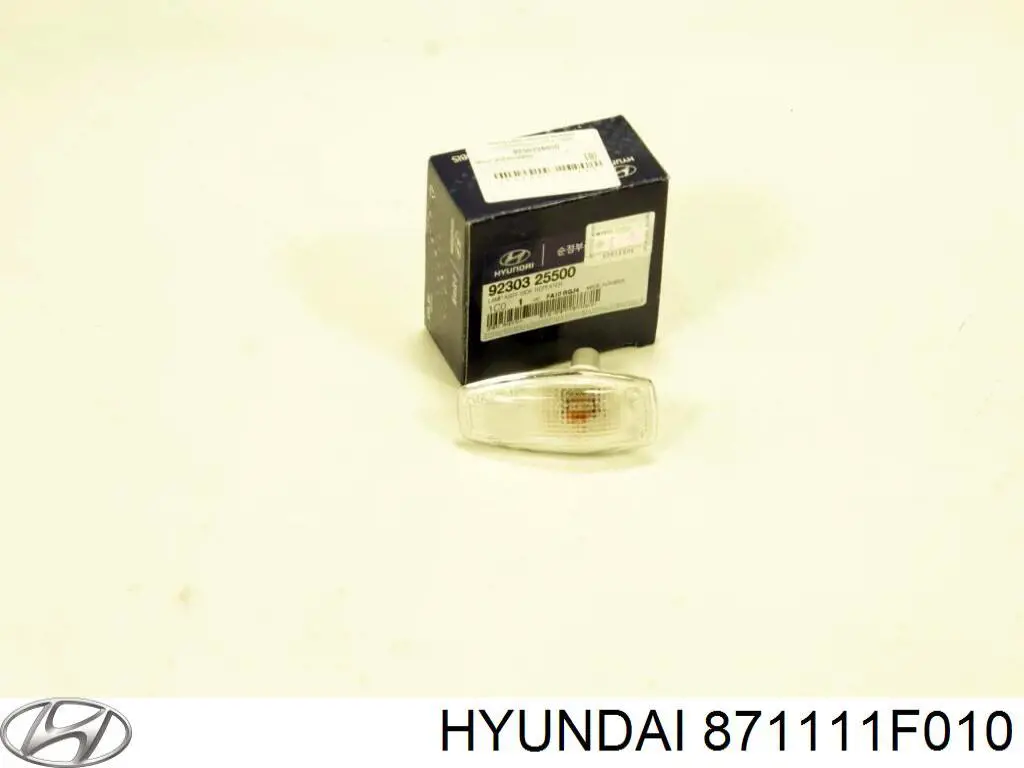 871111F010 Hyundai/Kia скло заднє, 3/5-й двері (ляди)