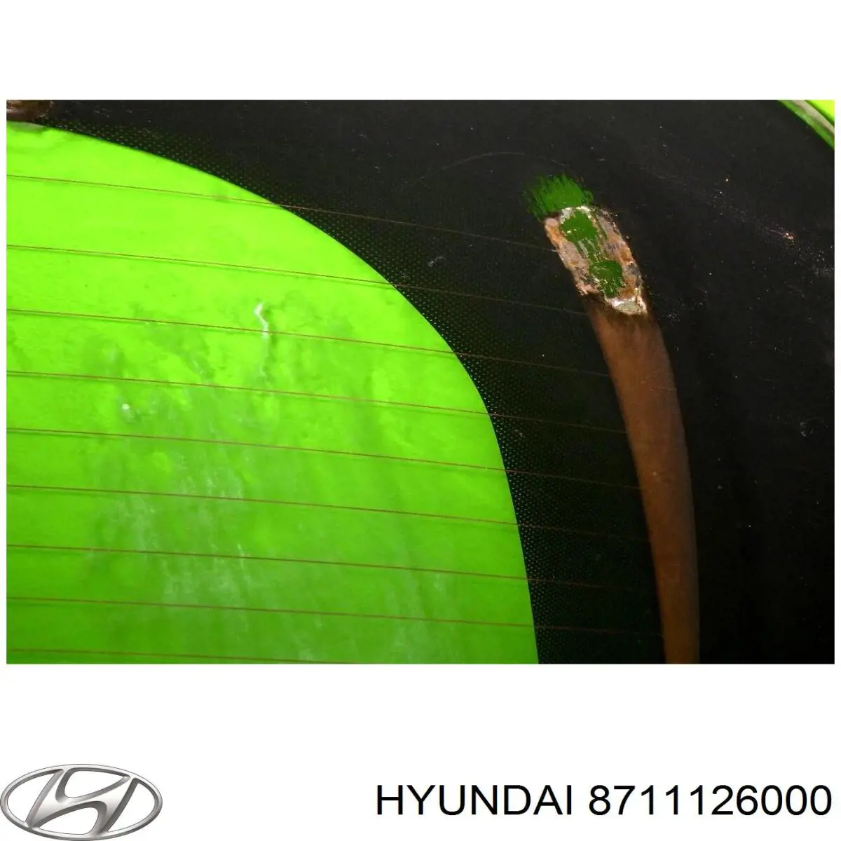 Скло третіх/п'ятих дверей Hyundai/Kia 8711126000 ціна, від 126.66 USD