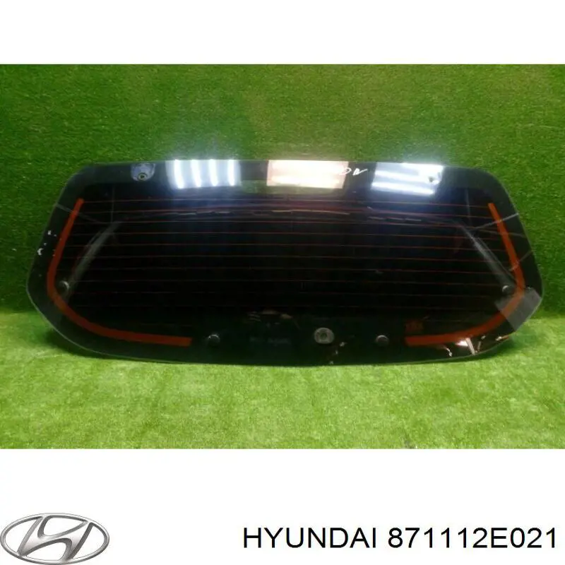 871112E020 Hyundai/Kia скло заднє, 3/5-й двері (ляди)