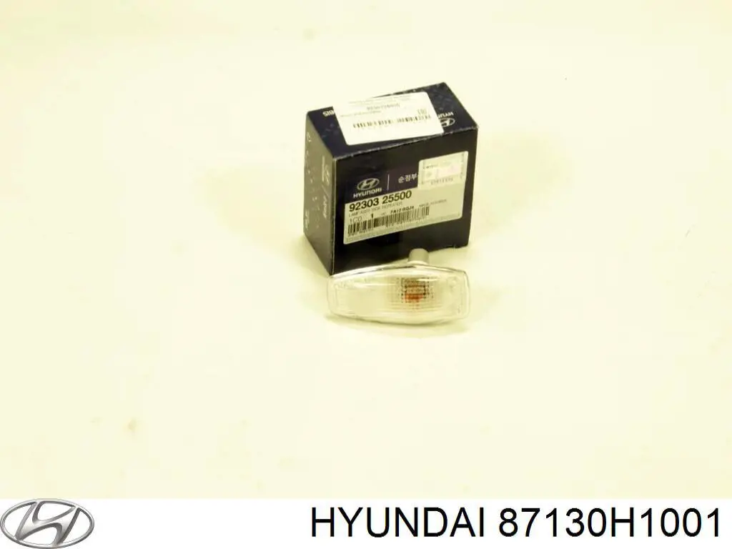 87130H1001 Hyundai/Kia скло заднє, 3/5-й двері (ляди)
