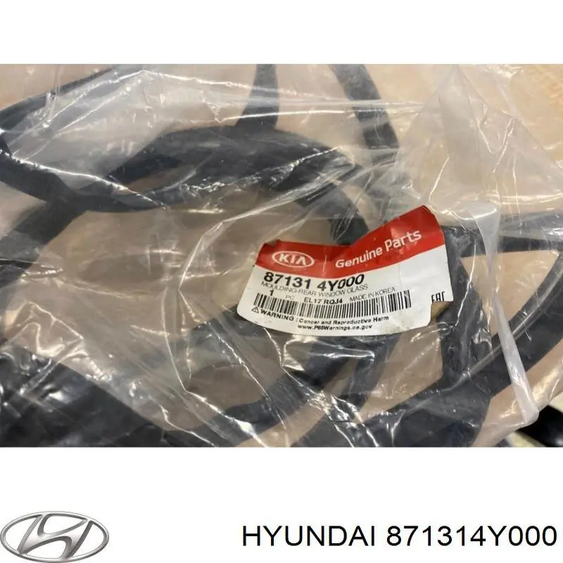 Молдинг заднього скла 871314Y000 Hyundai/Kia