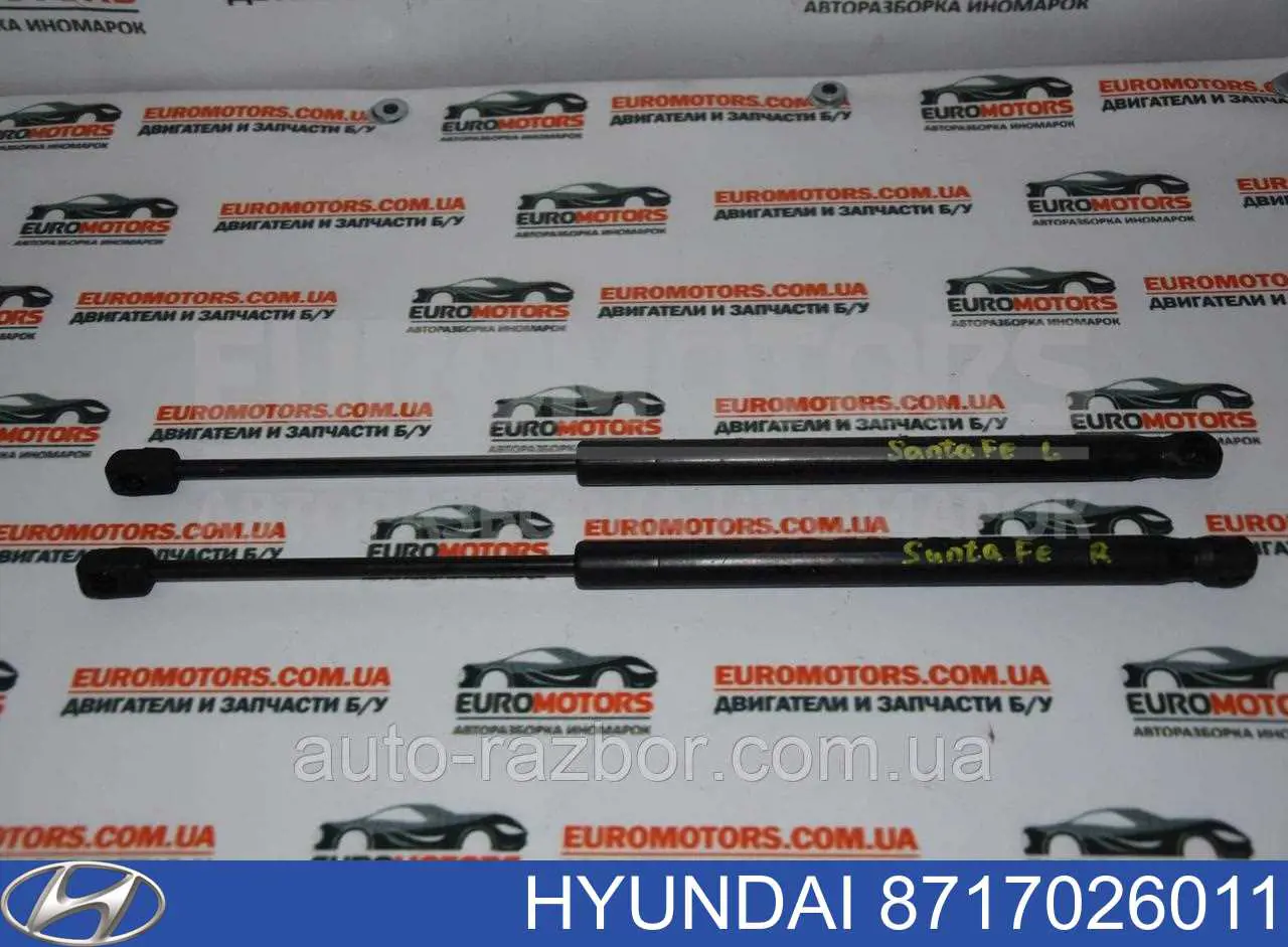 Амортизатор скла задніх, 3/5-ї двері (ляди) Hyundai/Kia 8717026011 ціна, від 7.81 USD