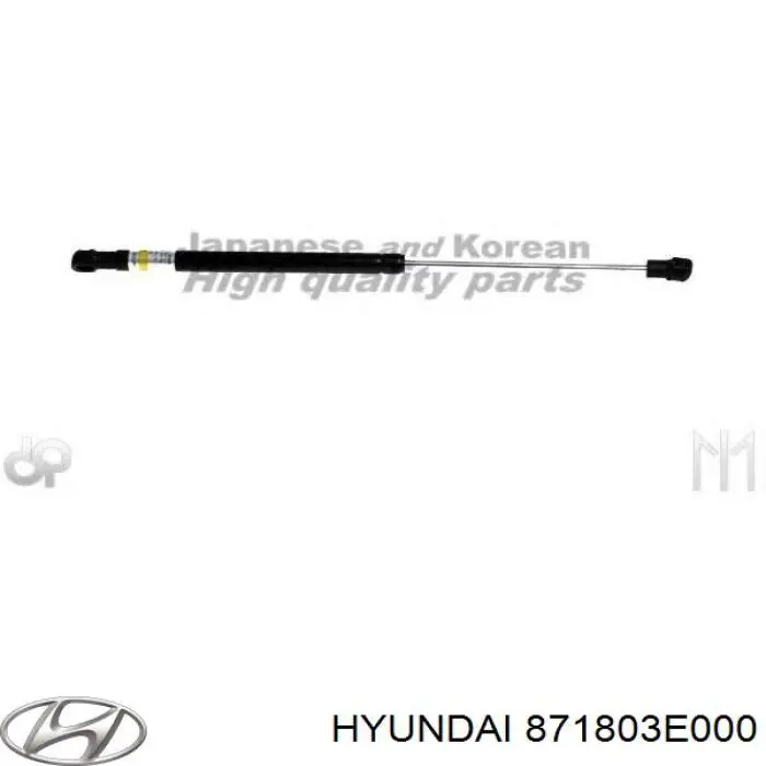 Амортизатор скла задніх, 3/5-ї двері (ляди) 871803E000 Hyundai/Kia