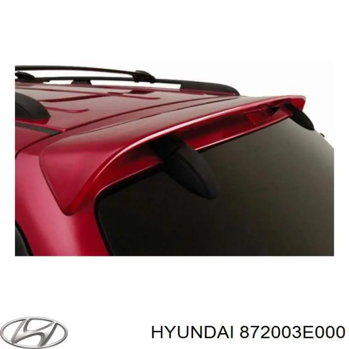 Спойлер на багажник Hyundai/Kia 872003E000 ціна, від 22.57 USD