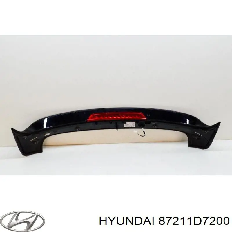  Спойлер 3/5-й, задніх дверей Hyundai Tucson 3