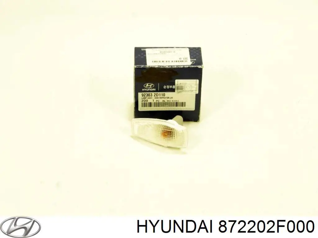 Молдинг даху, правий Hyundai/Kia 872202F000 ціна, від 10.13 USD