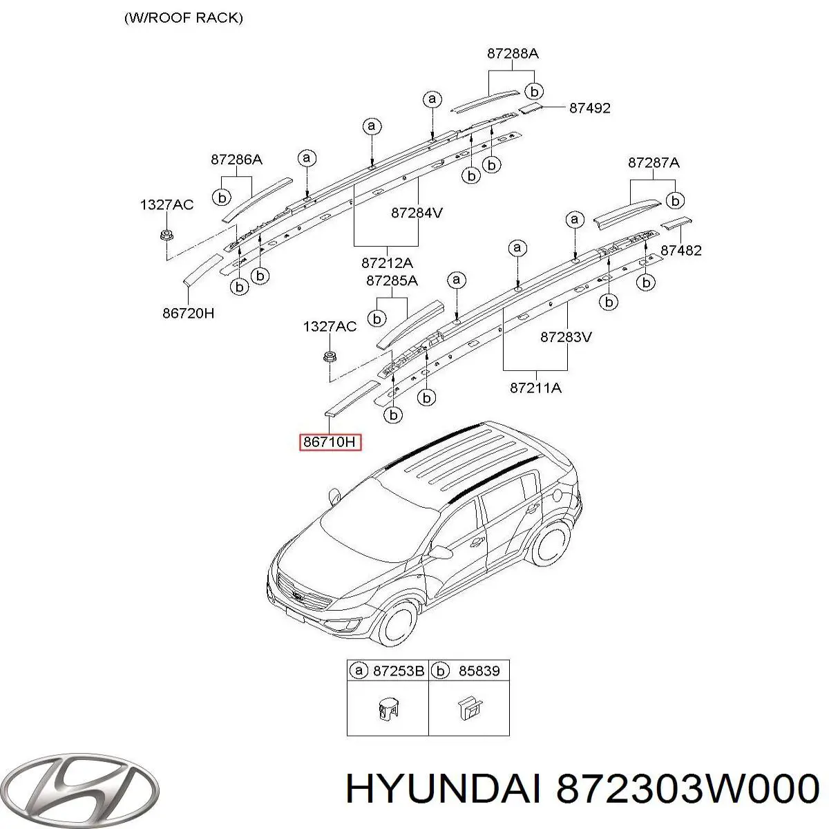 872303W000 Hyundai/Kia 