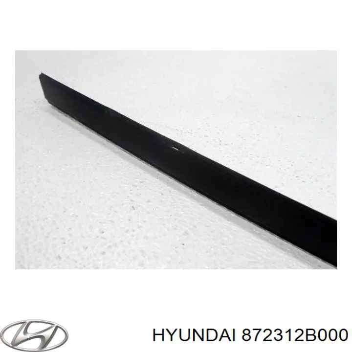 Молдинг даху, лівий Hyundai/Kia 872312B000 ціна, від 22.62 USD