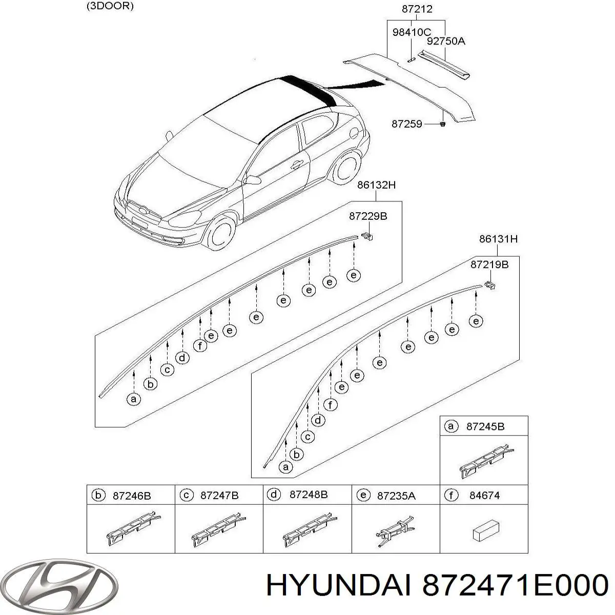 872471E000 Hyundai/Kia 