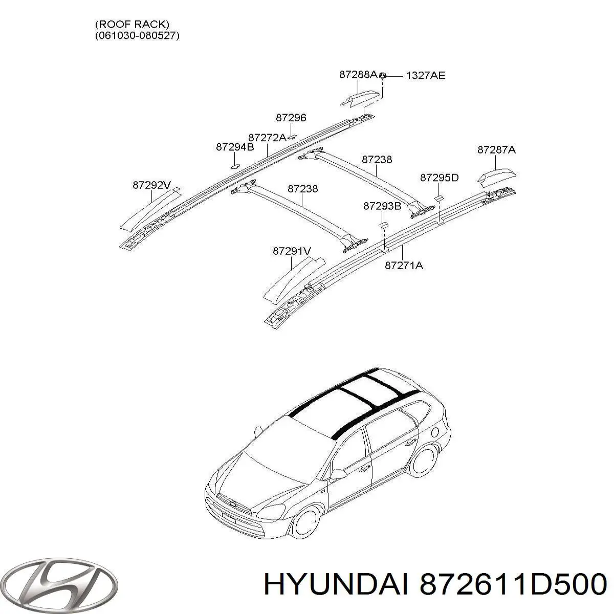 Hyundai/Kia 872611D500 ціна, від 82.39 USD