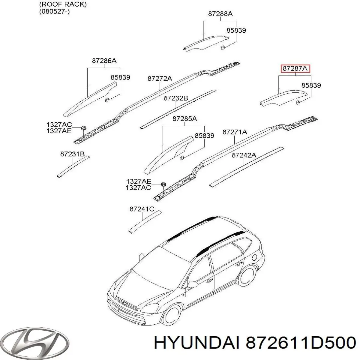 872611D500 Hyundai/Kia 