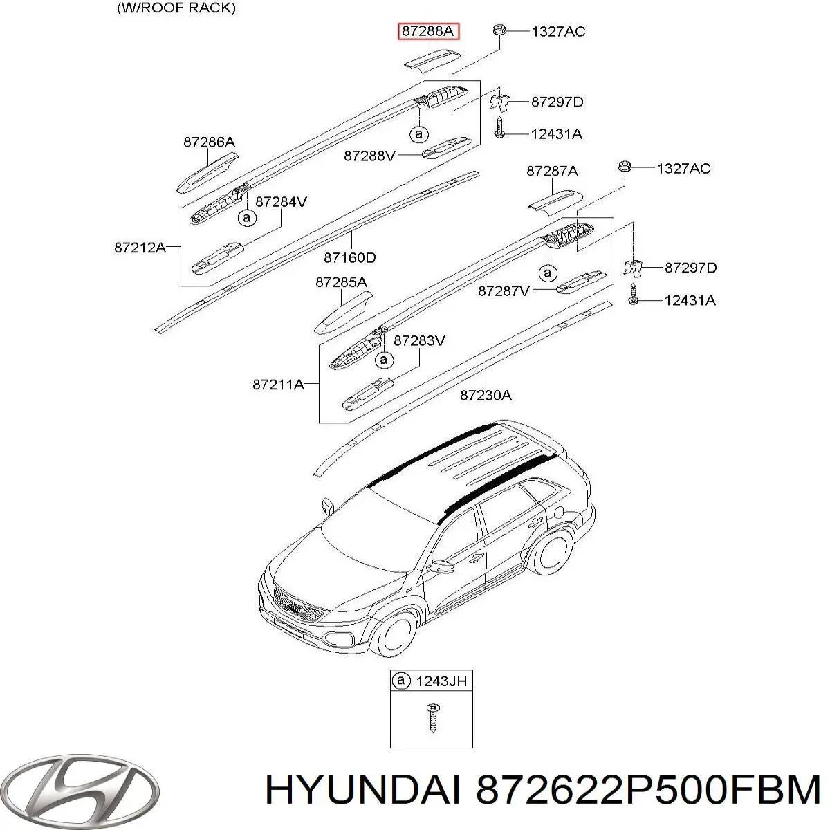 872622P500FBM Hyundai/Kia 