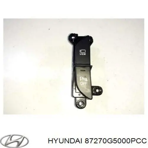 Рейлінг даху лівий Hyundai/Kia 87270G5000PCC