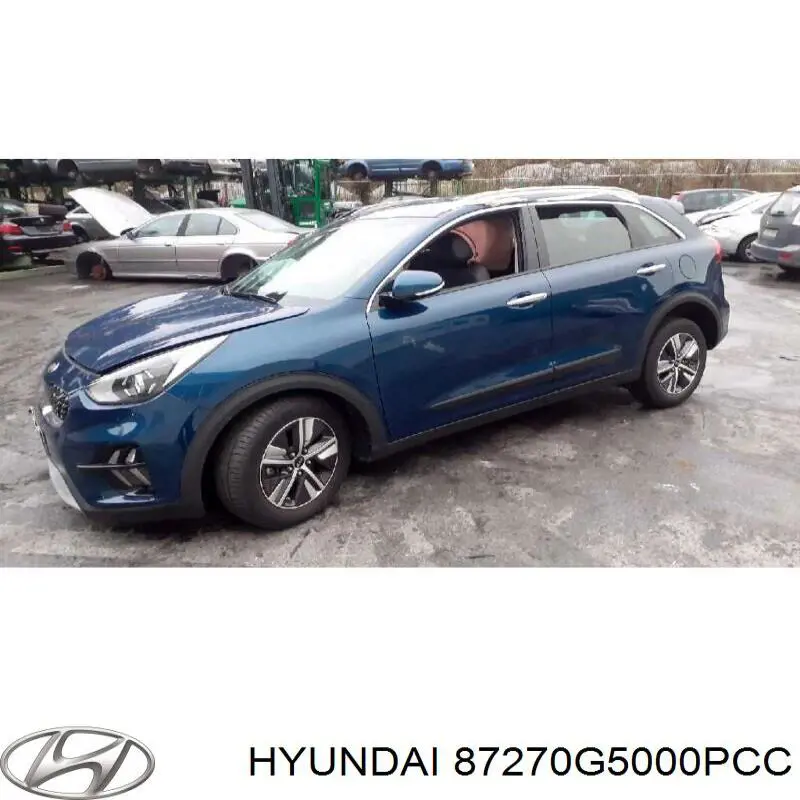 87270G5000PCC Hyundai/Kia Автомобільний рейлінг на дах лівий