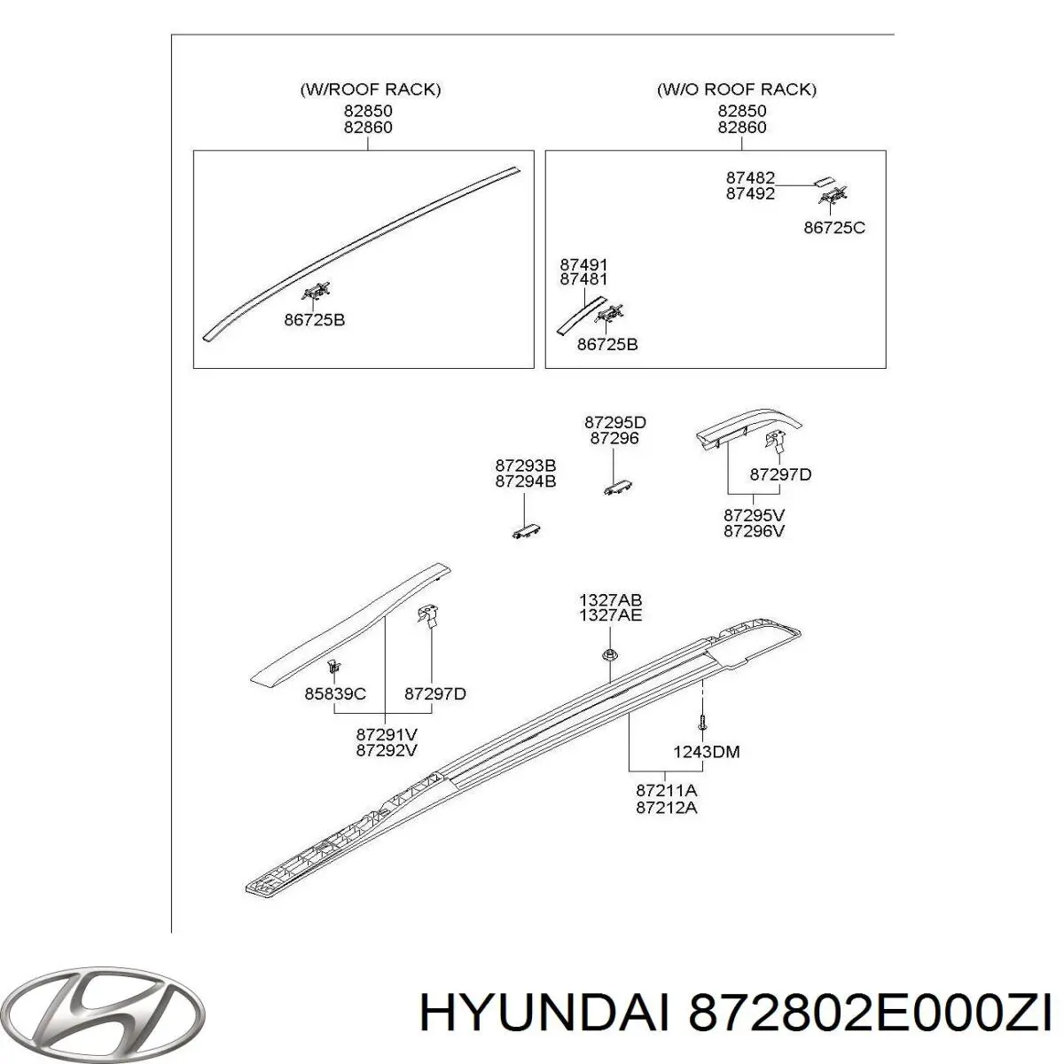 872802E000ZI Hyundai/Kia 